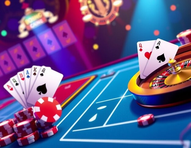 gamehub app interface showing live football matches and casino games on mobile device